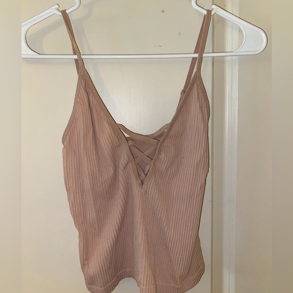 FOREVER 21 pink tank top